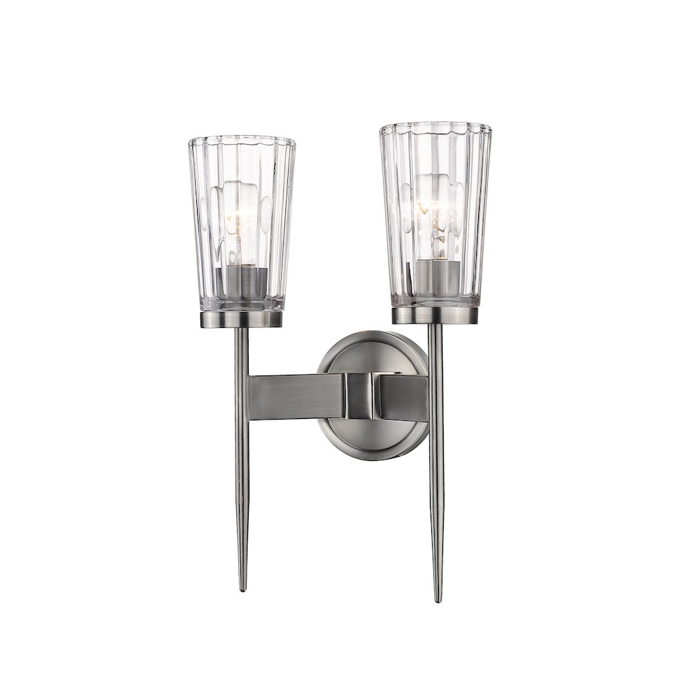 Z-Lite 2 Light Wall Sconce. Picture 1