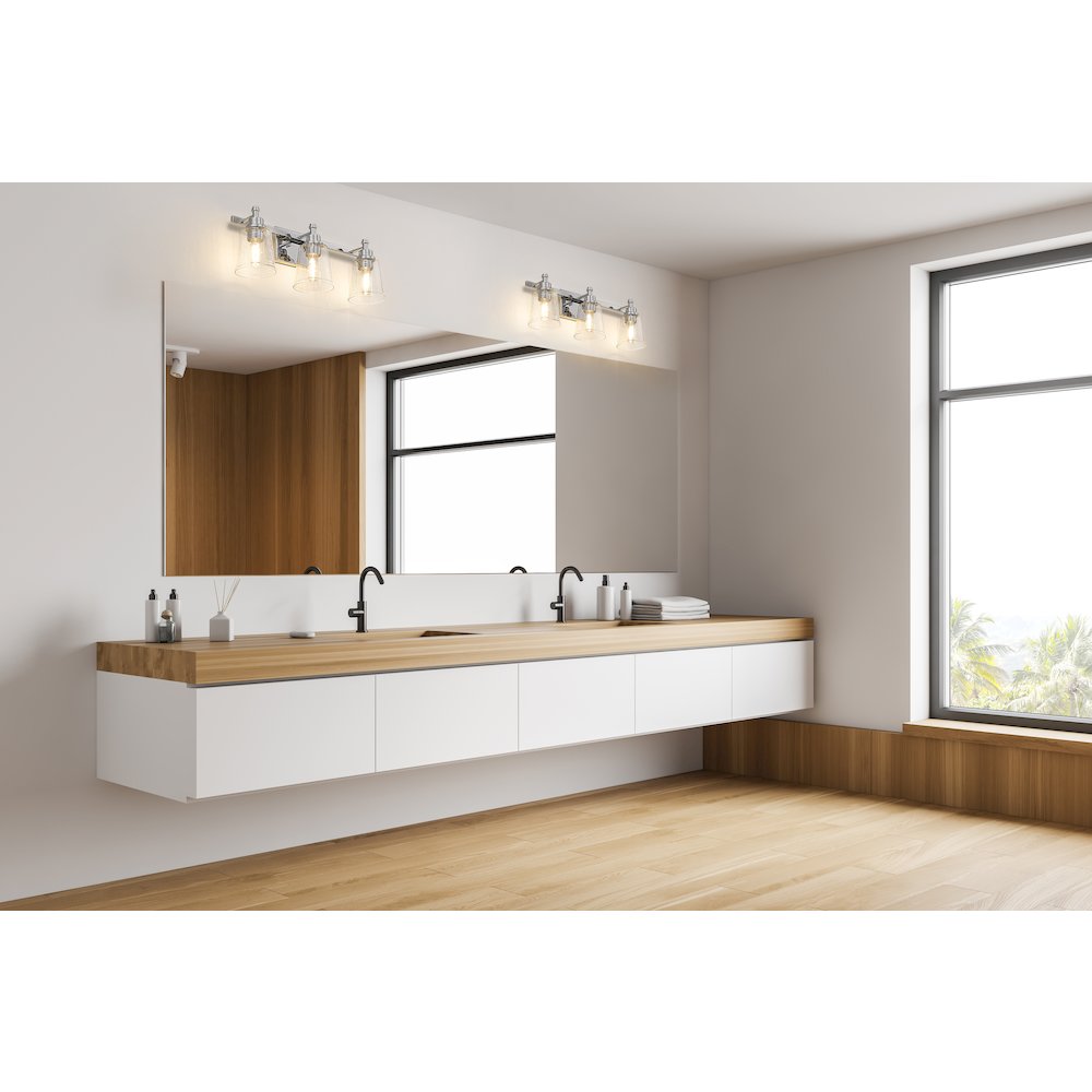 Z-Lite 3 Light Vanity. Picture 7