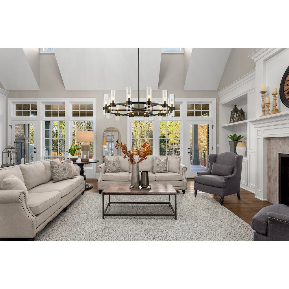 Z-Lite 12 Light Chandelier. Picture 6