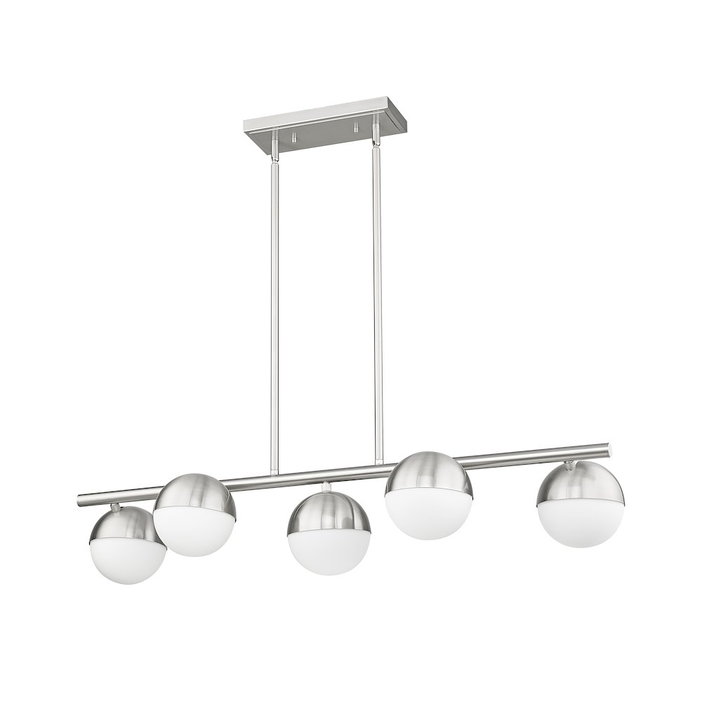 Z-Lite 5 Light Linear Chandelier. Picture 5