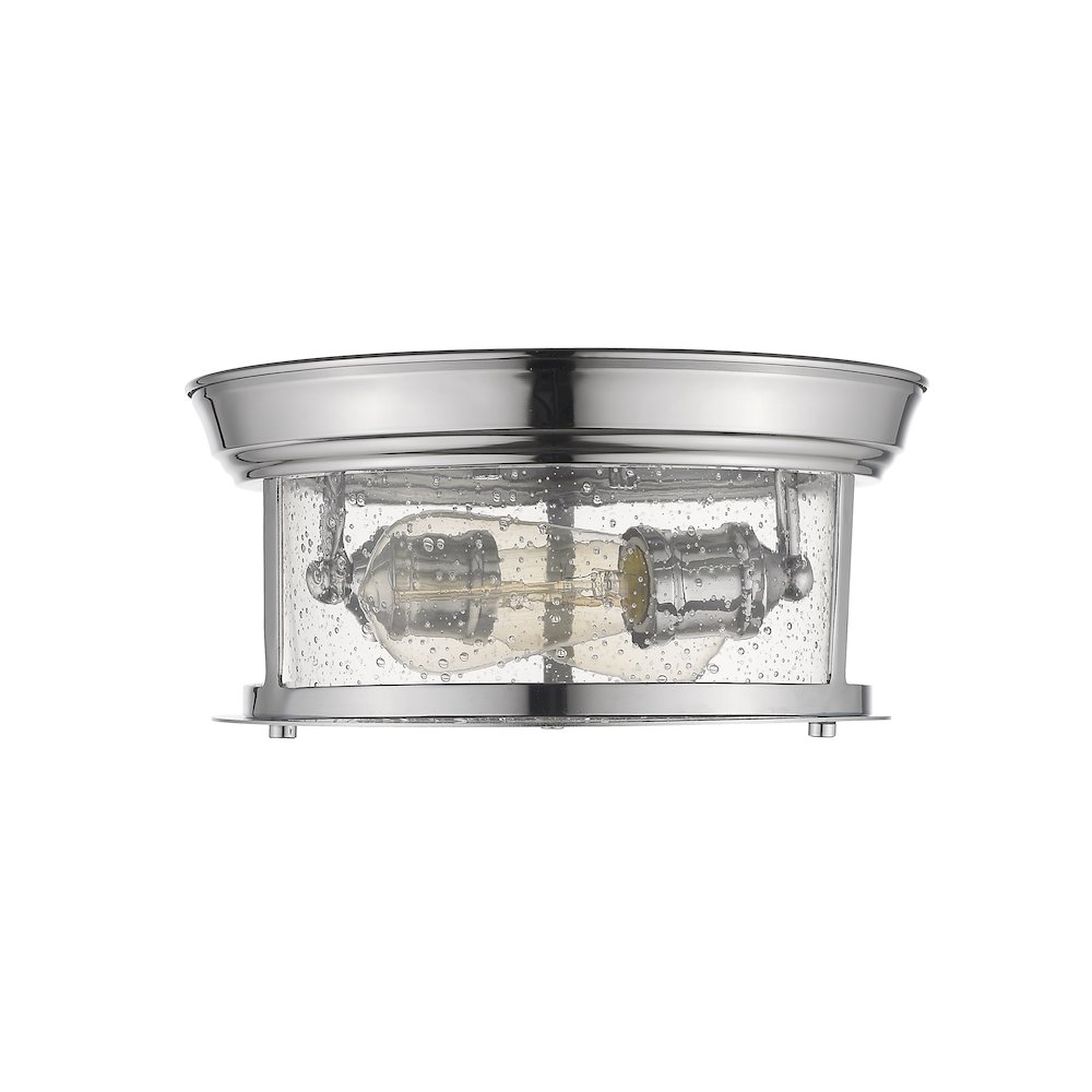 Z-Lite 2 Light Flush Mount. Picture 5