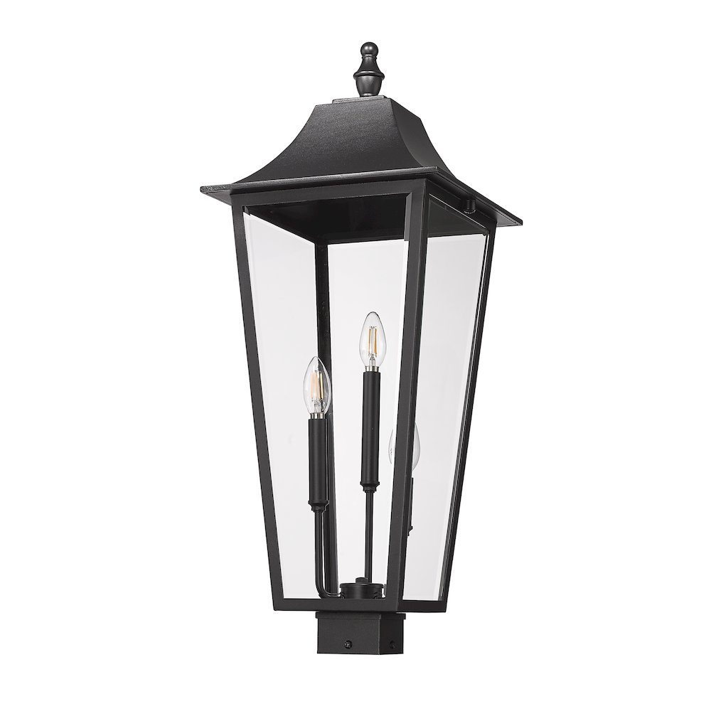 Z-Lite 3 Light Outdoor Post Mount Fixture. Picture 5
