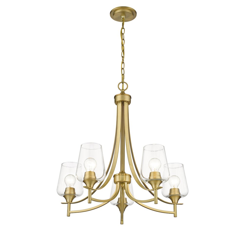 Z-Lite 5 Light Chandelier. Picture 3