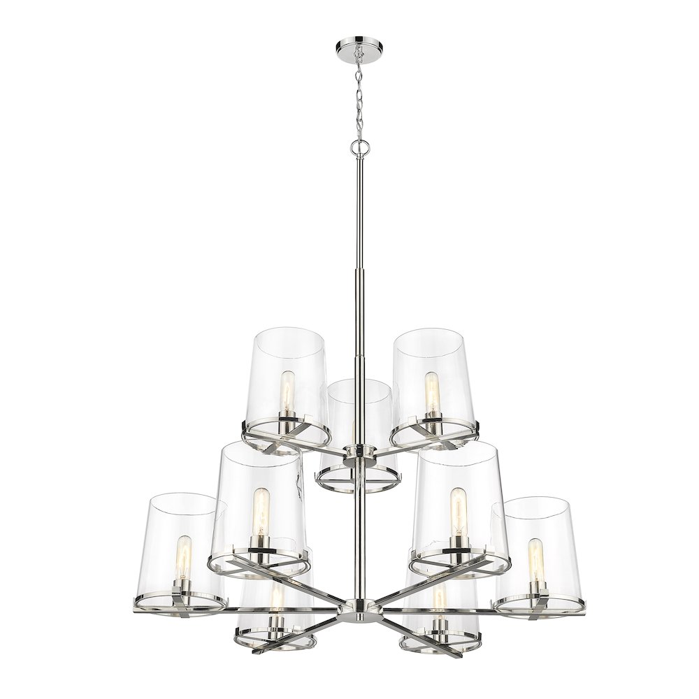 Z-Lite 9 Light Chandelier. Picture 3
