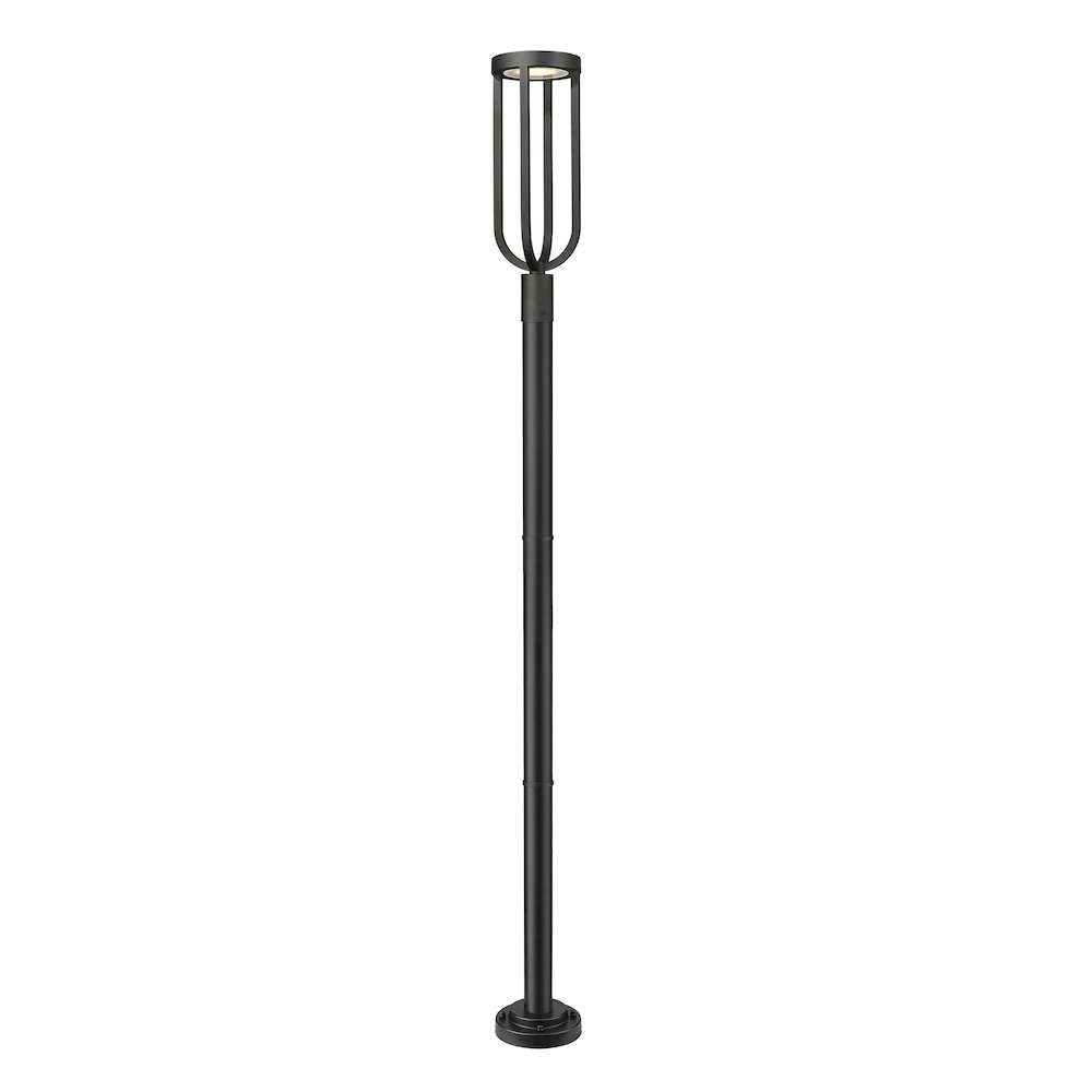 Z-Lite 1 Light Outdoor Post Mounted Fixture. Picture 2