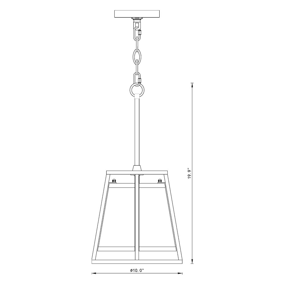 Z-Lite 1 Light Pendant. Picture 8