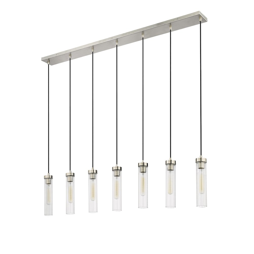 Z-Lite 7 Light Linear Chandelier. Picture 5