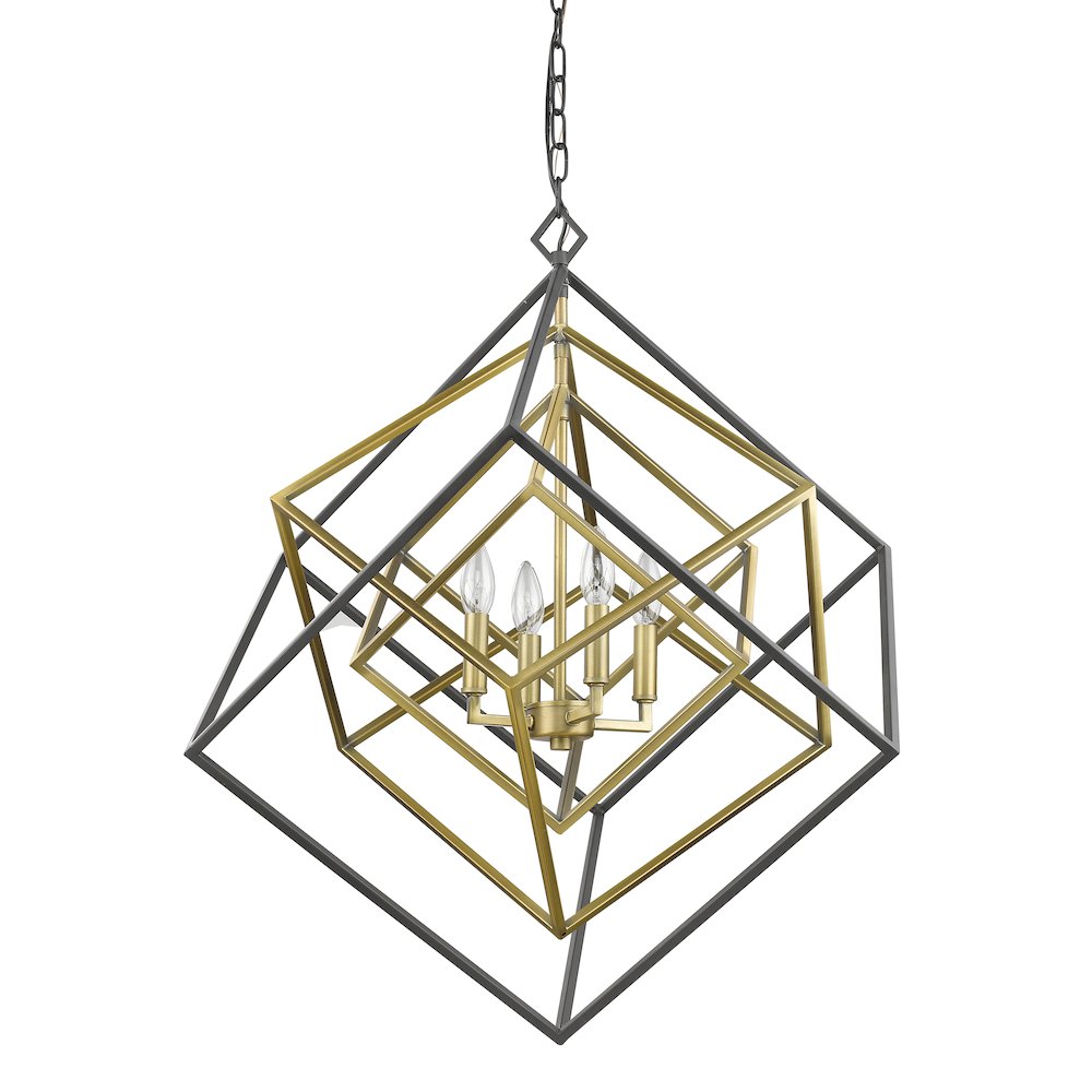 Z-Lite 4 Light Chandelier. Picture 5
