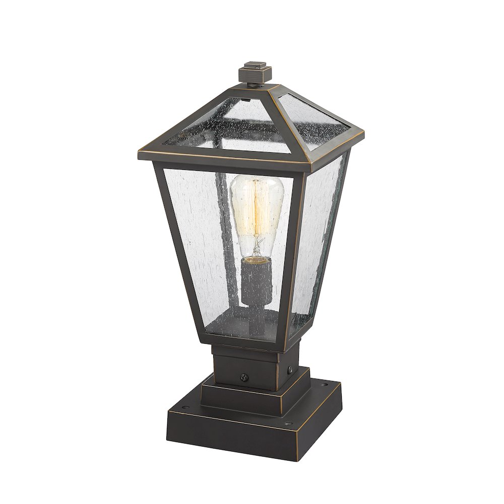 Z-Lite 1 Light Outdoor Pier Mounted Fixture. Picture 3
