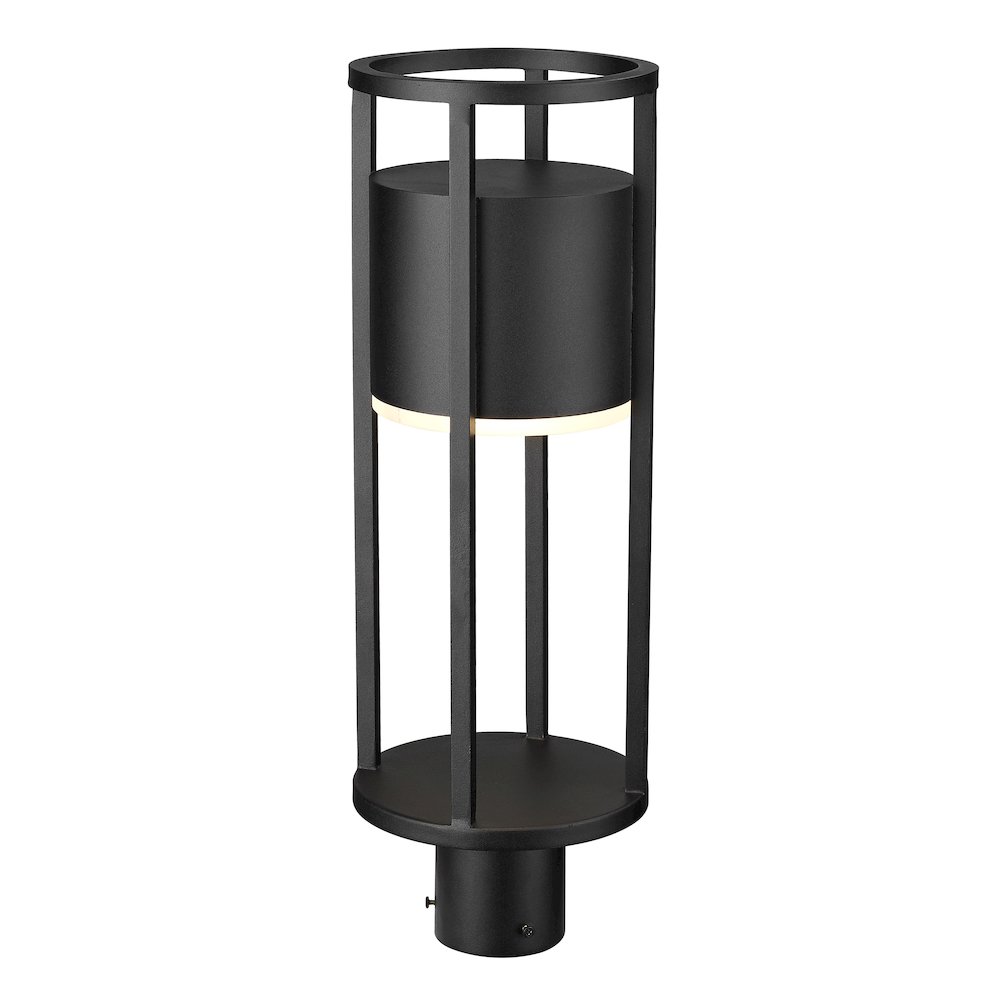 Z-Lite 1 Light Outdoor Post Mount Fixture. Picture 2