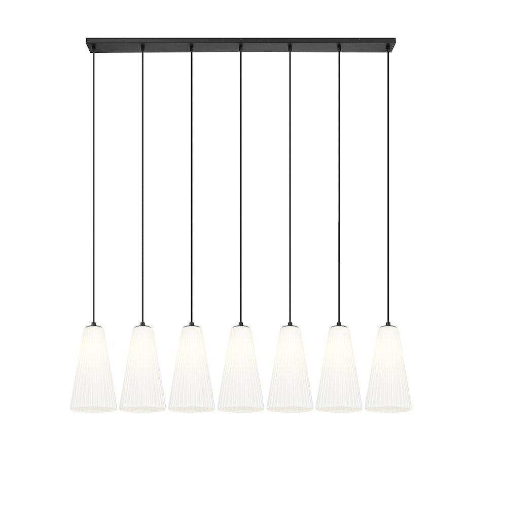 Z-Lite 7 Light Linear Chandelier. Picture 2