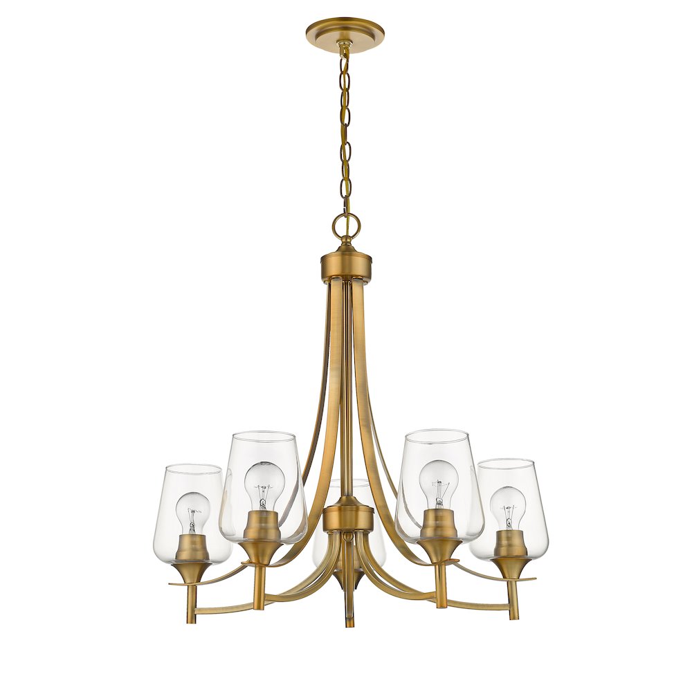Z-Lite 5 Light Chandelier. Picture 5