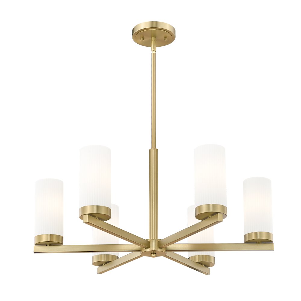 Z-Lite 6 Light Chandelier. Picture 3