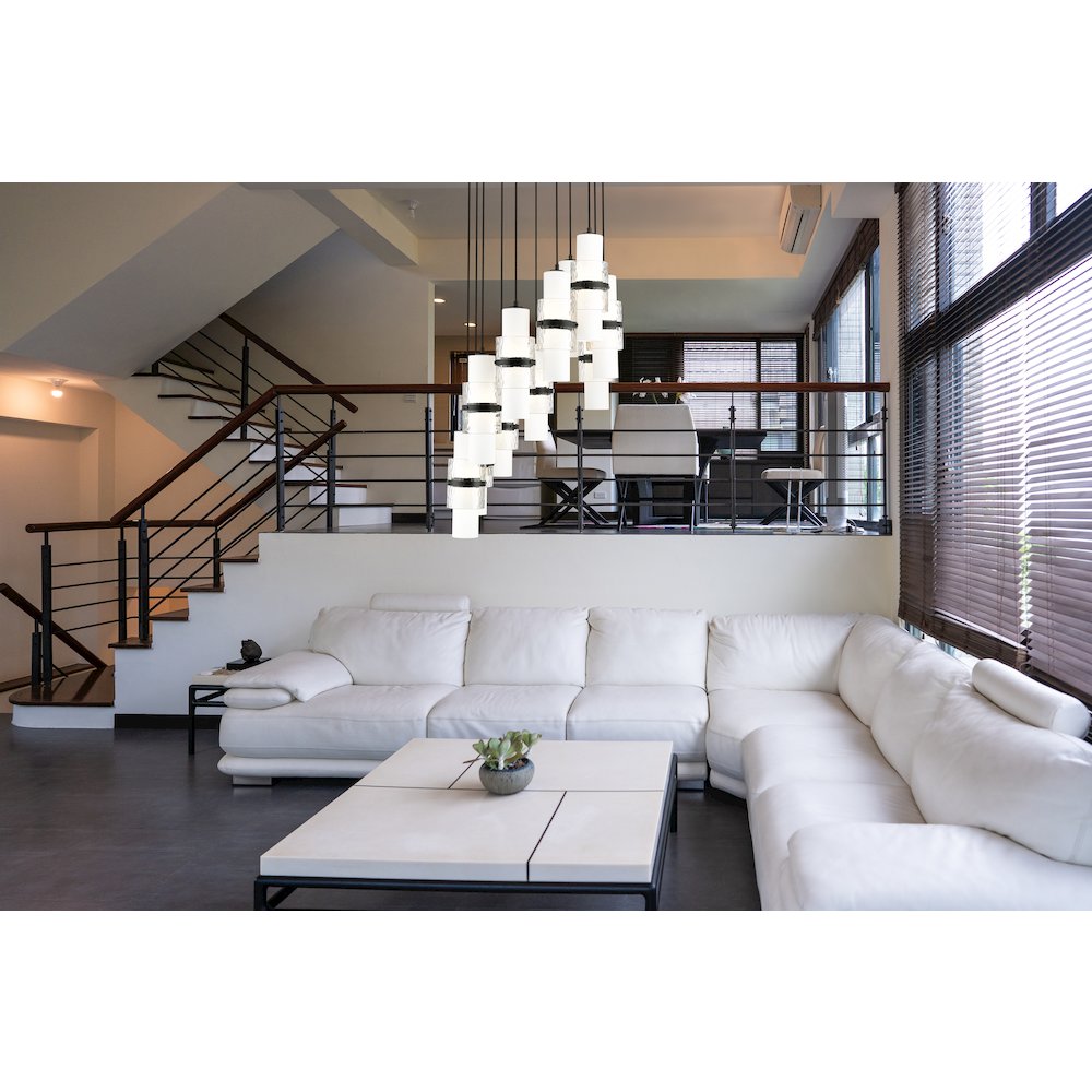 Z-Lite 11 Light Chandelier. Picture 7