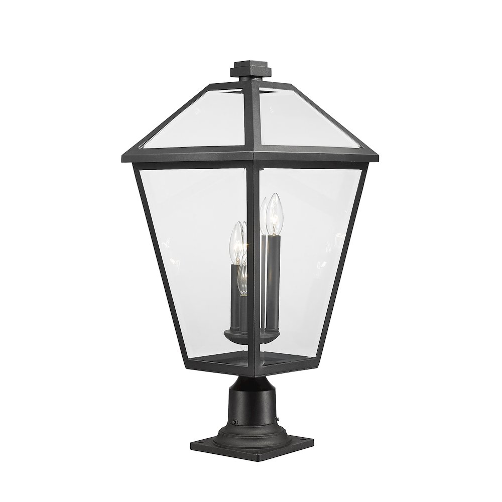 Z-Lite 3 Light Outdoor Pier Mounted Fixture. Picture 2