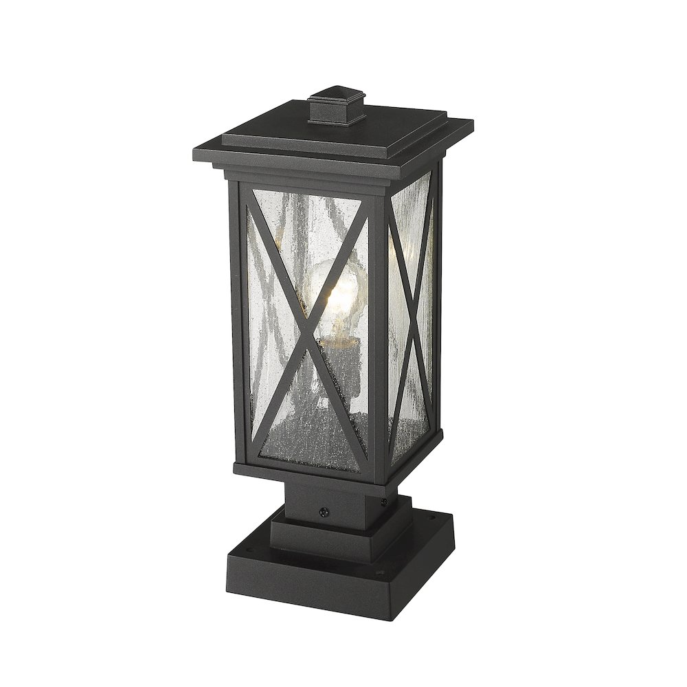 Z-Lite 1 Light Outdoor Pier Mounted Fixture. Picture 3
