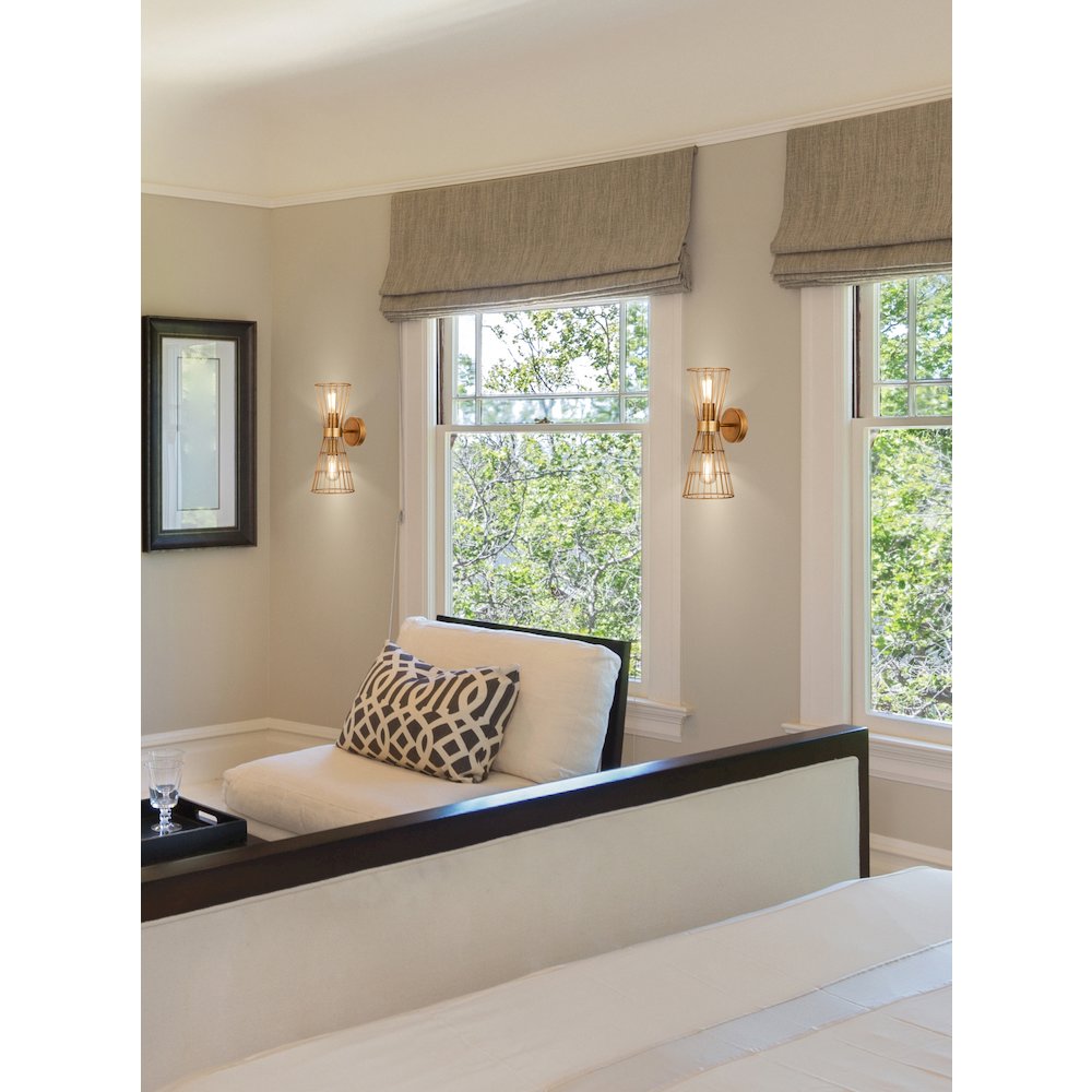 Z-Lite 2 Light Wall Sconce. Picture 6