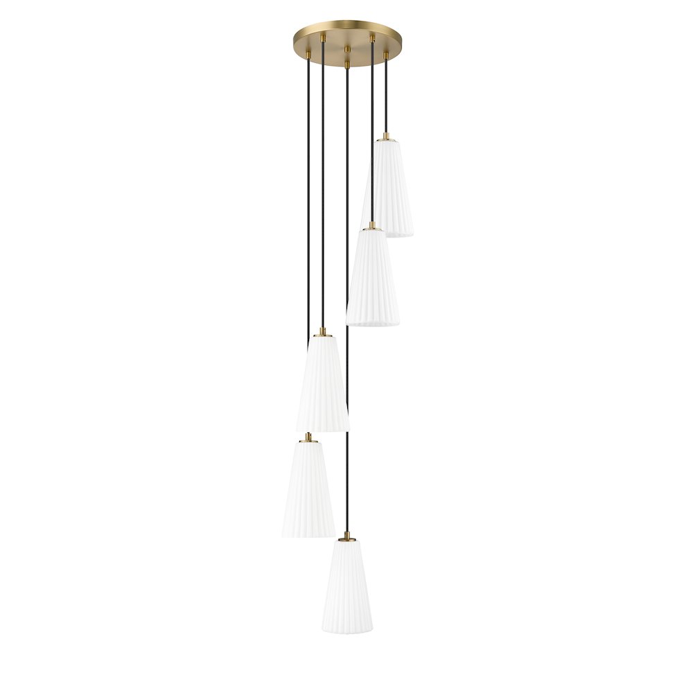 Z-Lite 5 Light Chandelier. Picture 5