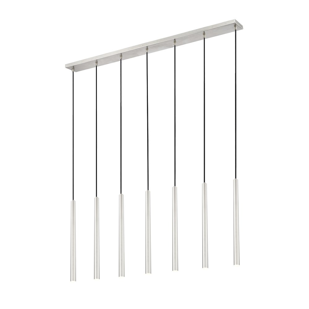 Z-Lite 7 Light Linear Chandelier. Picture 1