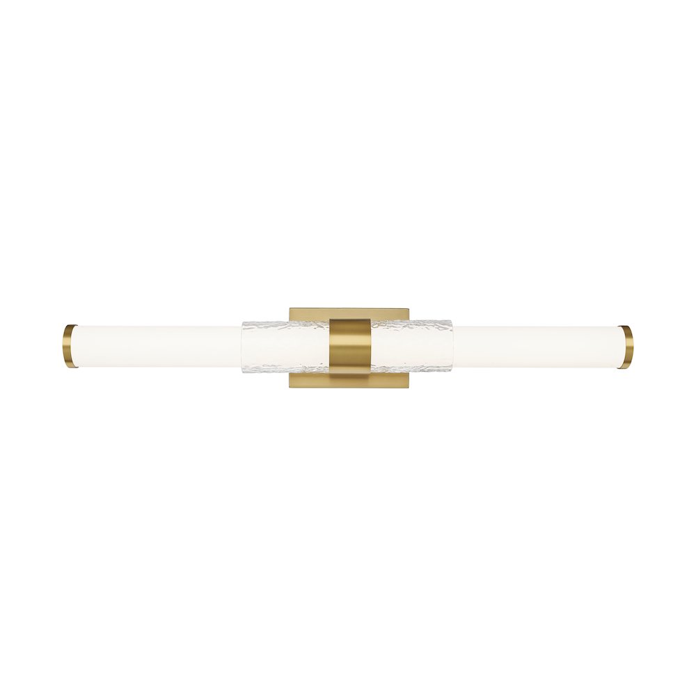 Z-Lite Egon 1 Light Vanity in Modern Gold color, Steel frame. Picture 3