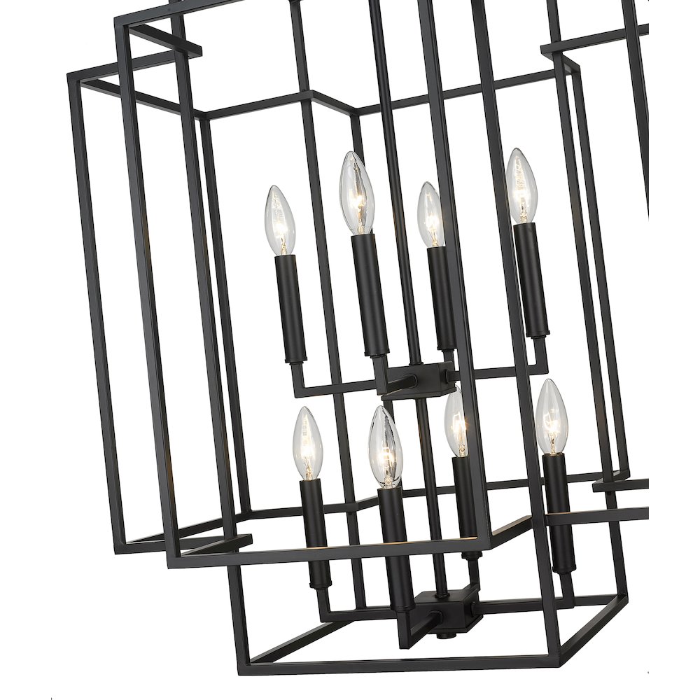 Z-Lite 8 Light Chandelier. Picture 4