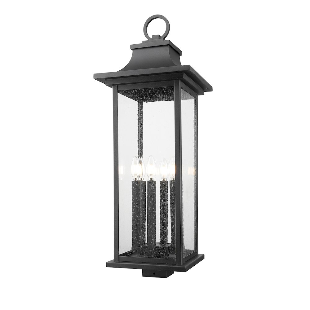 Z-Lite 6 Light Outdoor Post Mount Fixture. Picture 1