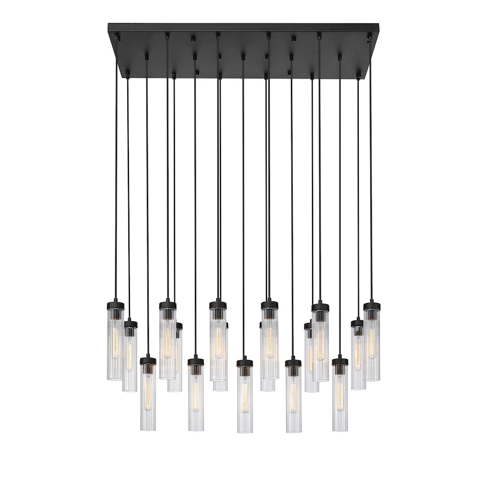 Z-Lite 17 Light Linear Chandelier. Picture 1