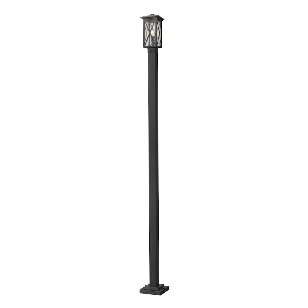 Z-Lite 1 Light Outdoor Post Mounted Fixture. Picture 1