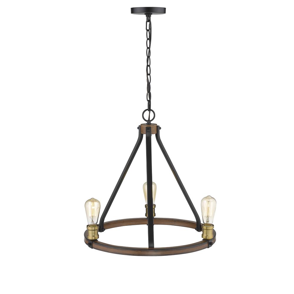 3 Light Chandelier. Picture 4