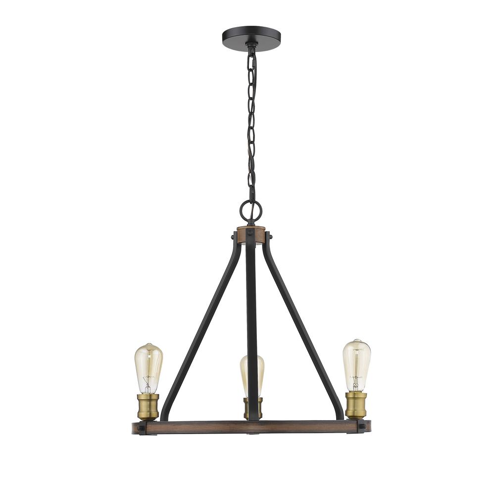 3 Light Chandelier. Picture 5