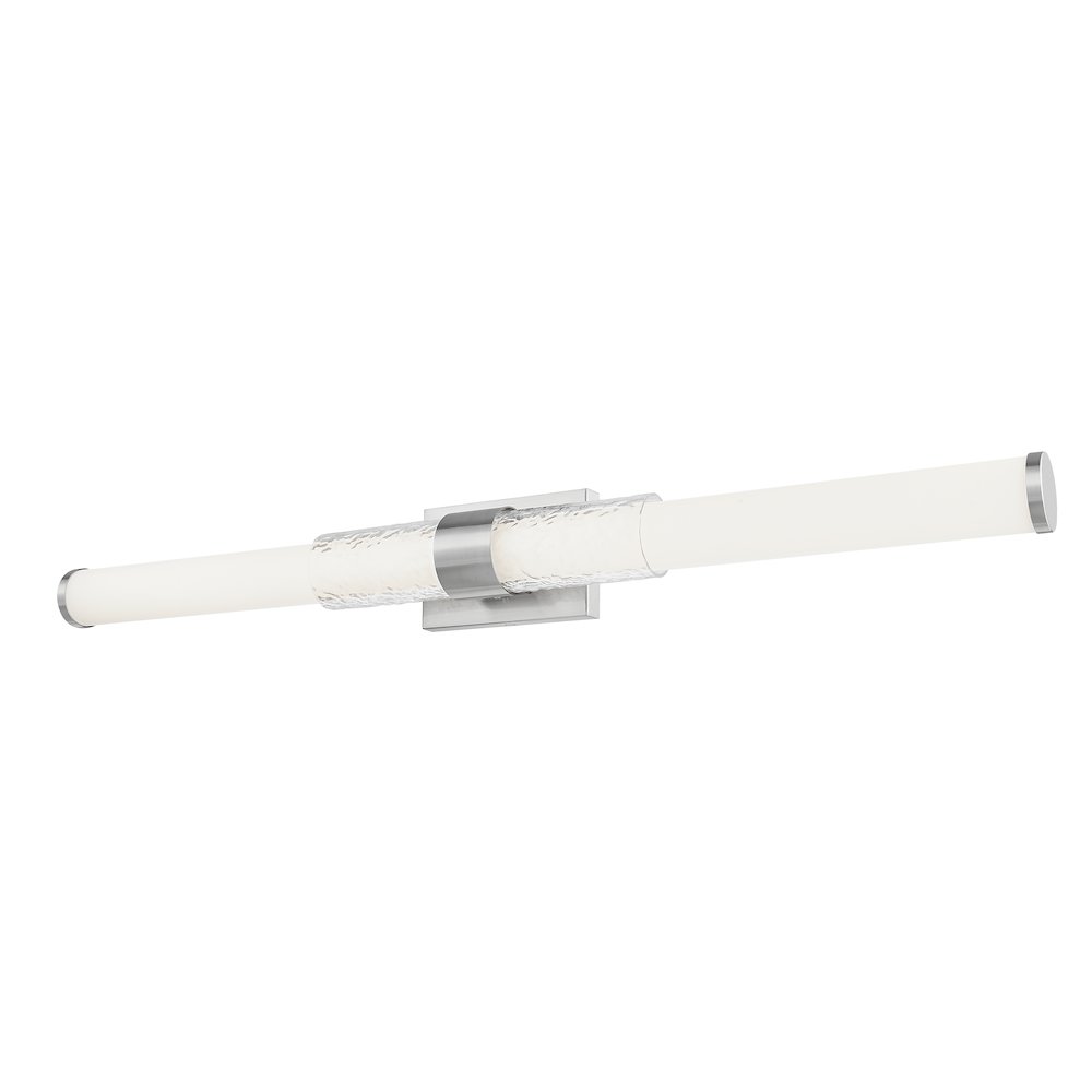 Z-Lite Egon 1 Light Vanity in Brushed Nickel color, Steel frame. Picture 2
