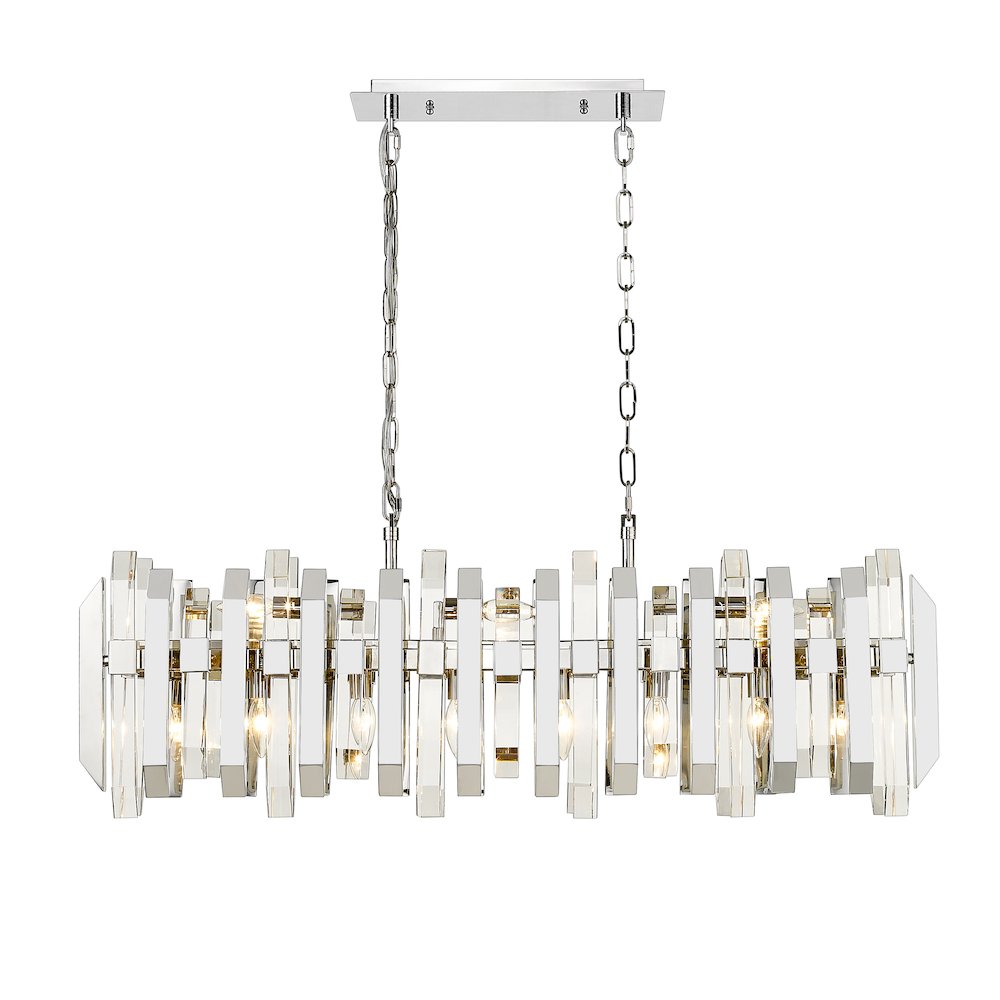 Z-Lite 11 Light Linear Chandelier. Picture 2
