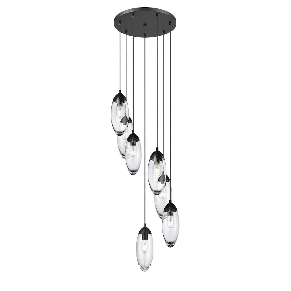 Z-Lite 7 Light Chandelier. Picture 1