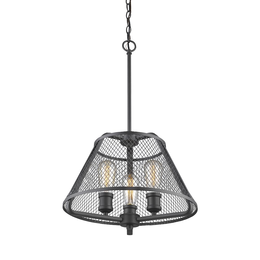 Z-Lite 3 Light Pendant. Picture 4
