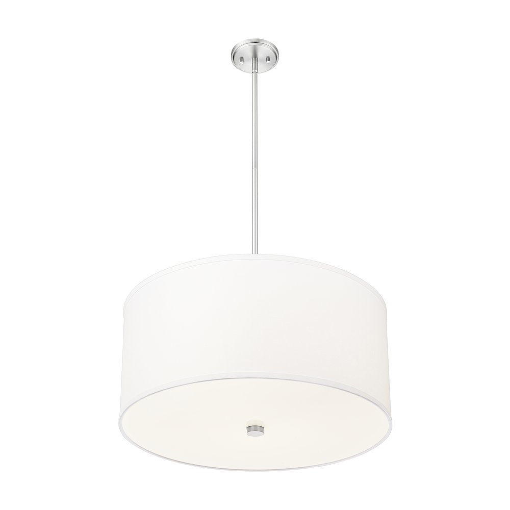 Z-Lite 1 Light Pendant, Brushed Nickel. Picture 3