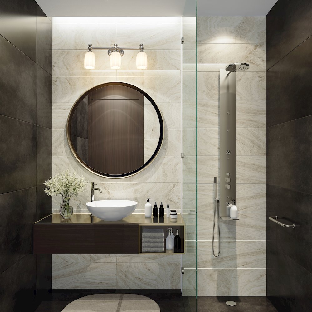 Z-Lite 3 Light Vanity. Picture 6