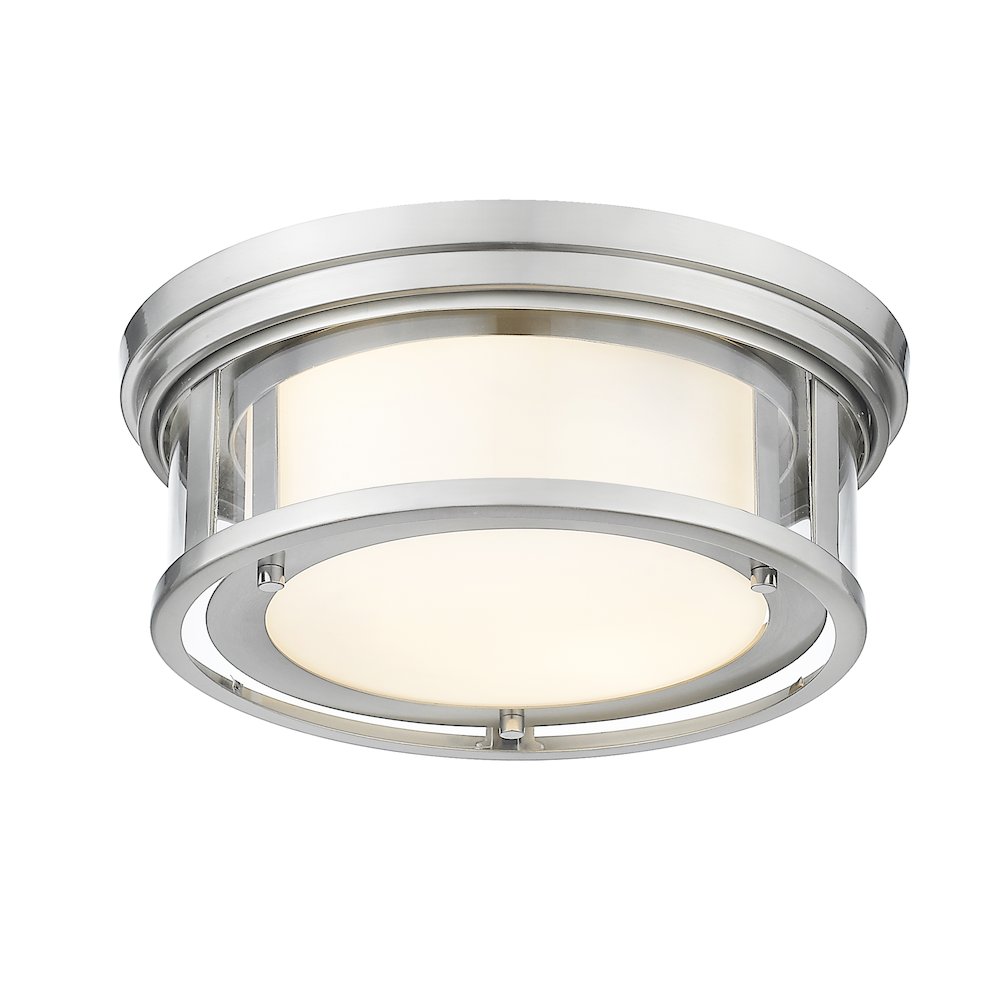 Z-Lite 3 Light Flush Mount. Picture 3