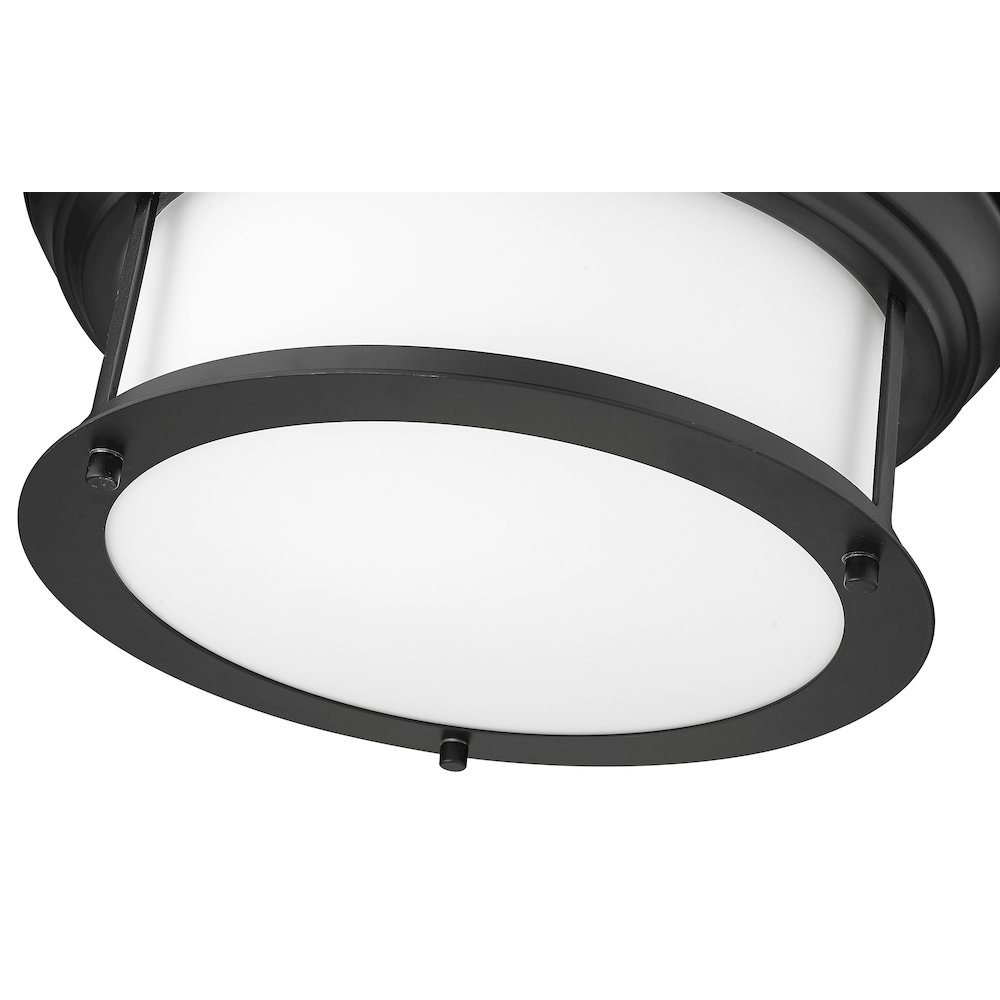 Z-Lite 2 Light Flush Mount. Picture 4