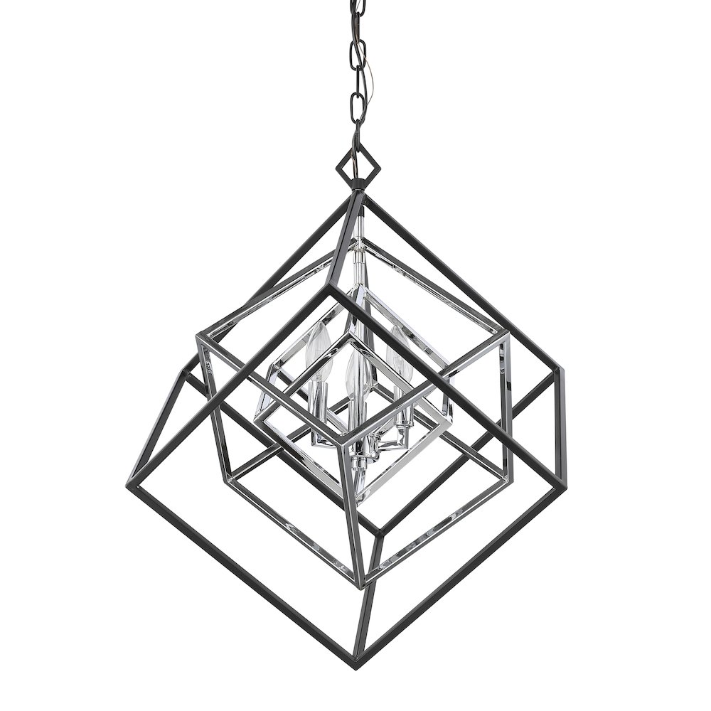 Z-Lite 3 Light Chandelier. Picture 5