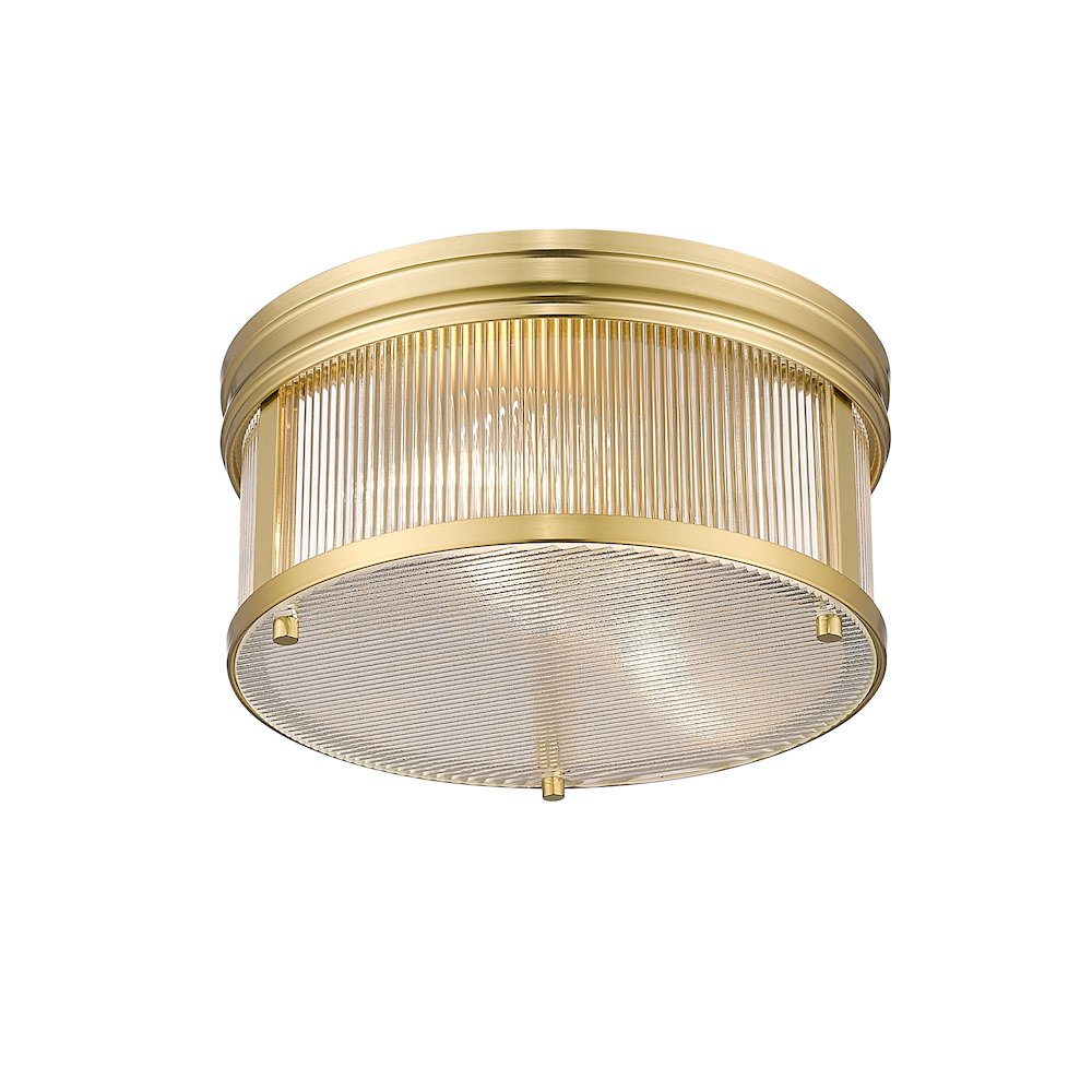 Z-Lite 2 Light Flush Mount. Picture 3