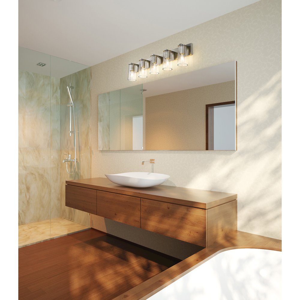 Z-Lite 5 Light Vanity. Picture 6