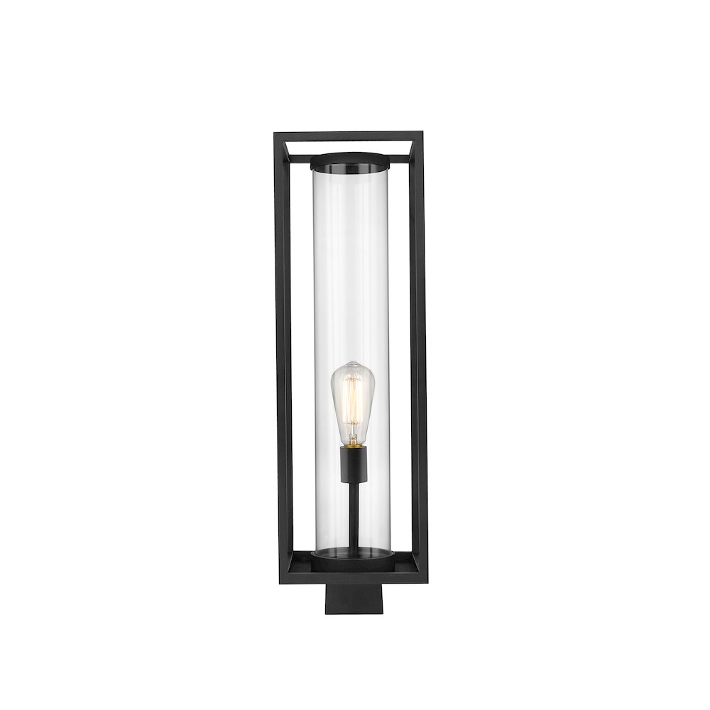 Z-Lite 1 Light Outdoor Post Mount Fixture. Picture 2