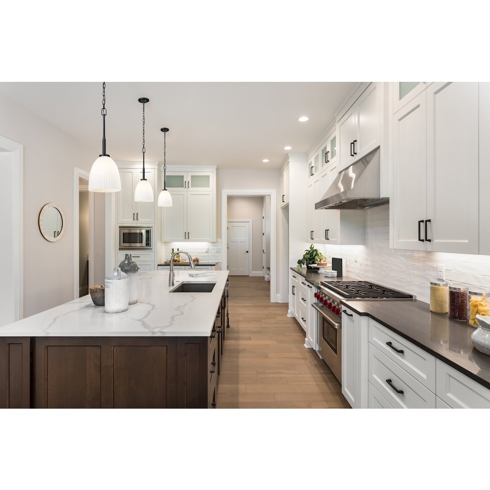Z-Lite Naya 1 Light Pendant in Matte Black color, Steel frame. Picture 7