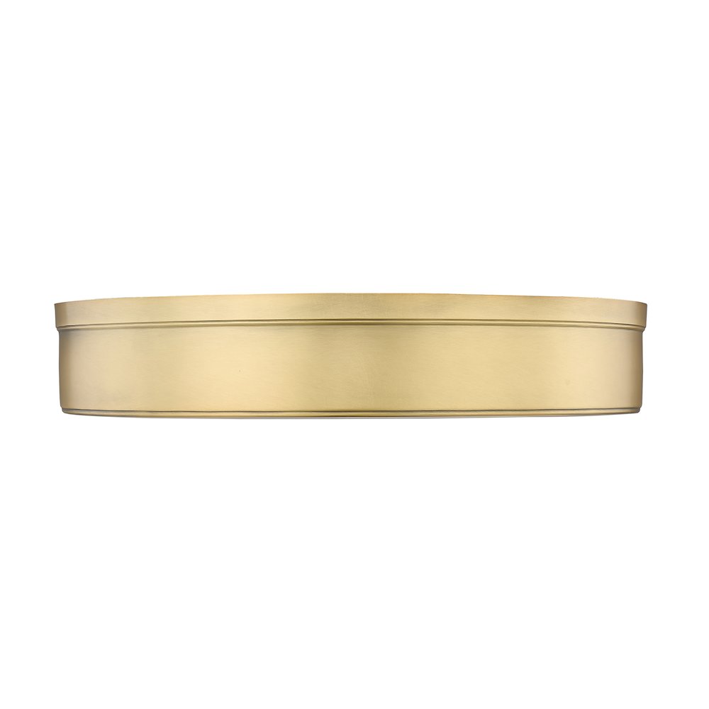 Z-Lite 3 Light Flush Mount. Picture 2