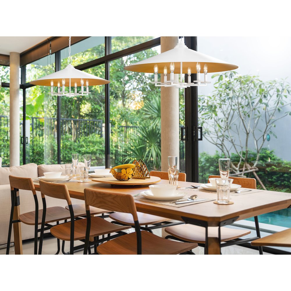 Z-Lite 6 Light Pendant. Picture 7