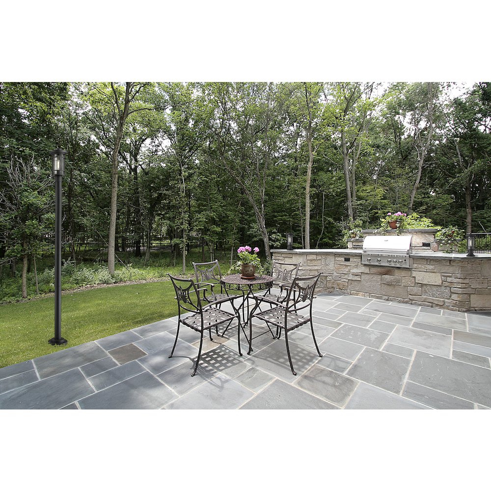Z-Lite 1 Light Outdoor Pier Mounted Fixture. Picture 7