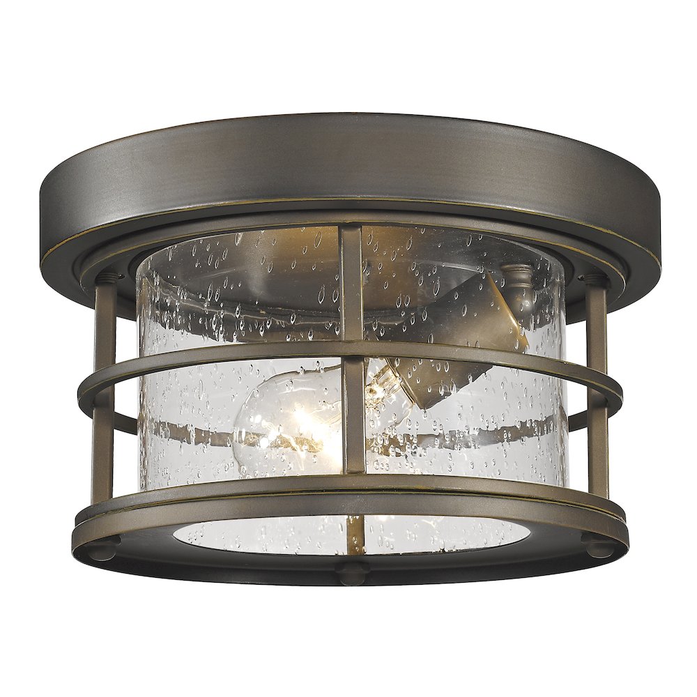 Z-Lite 1 Light Outdoor Flush Mount. Picture 1