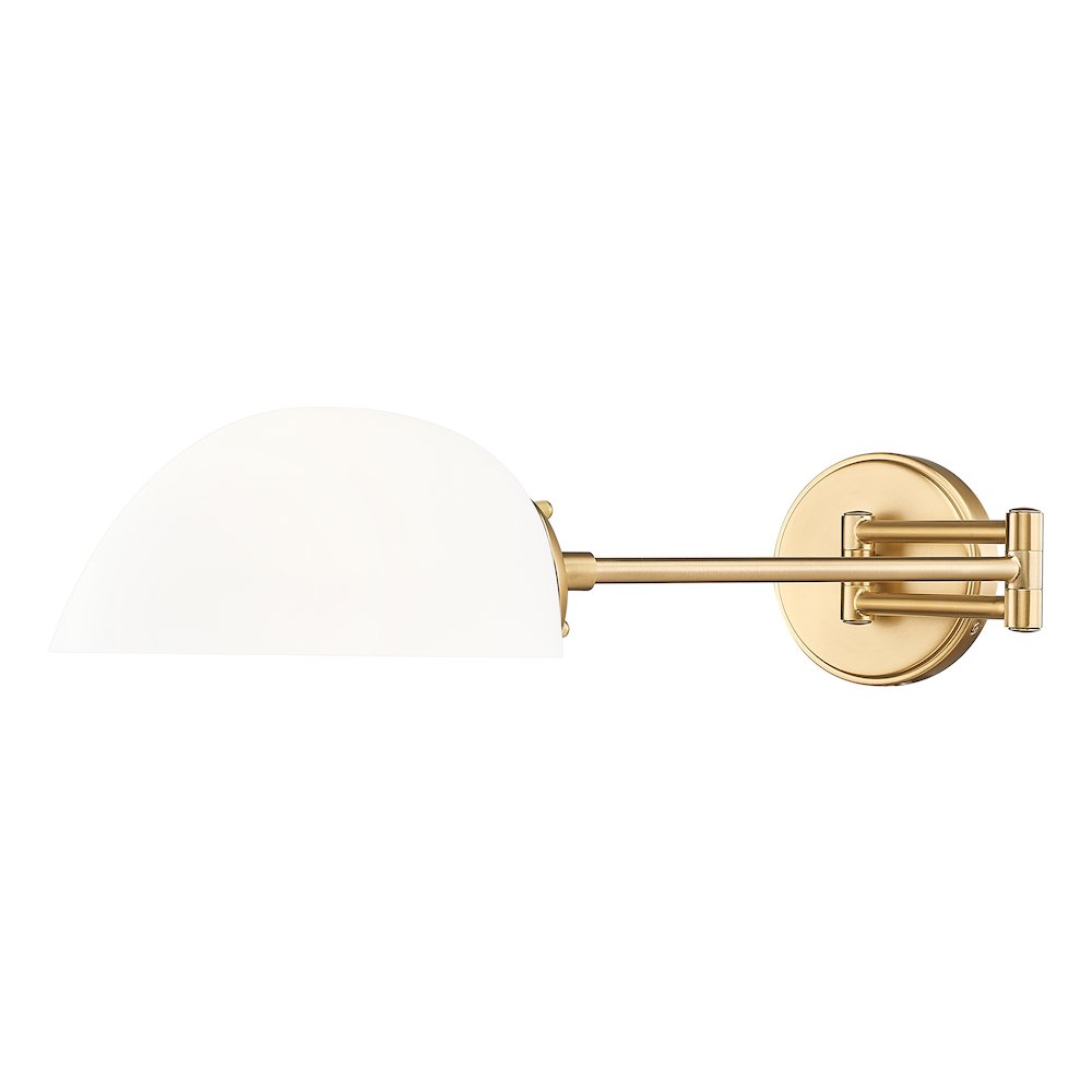 Z-Lite 1 Light Wall Sconce, Modern Gold. Picture 3