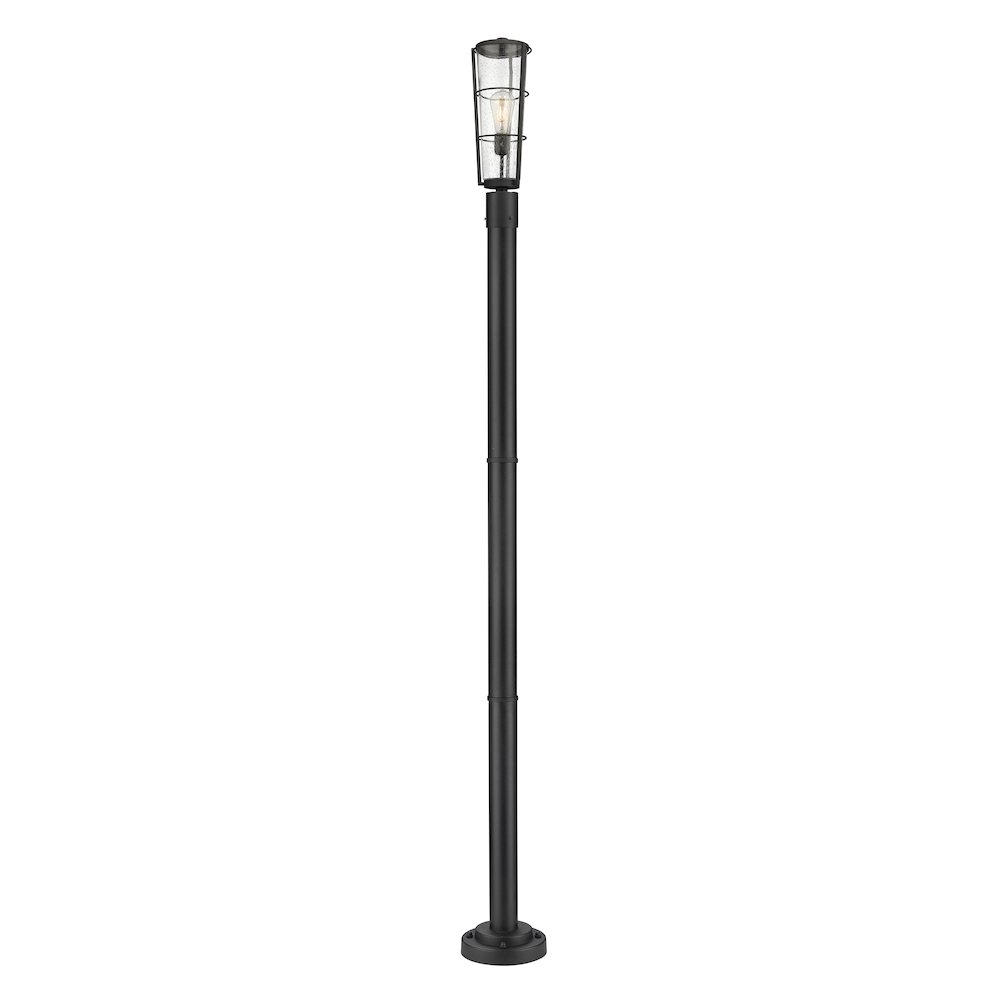 Z-Lite 1 Light Outdoor Post Mounted Fixture. Picture 3