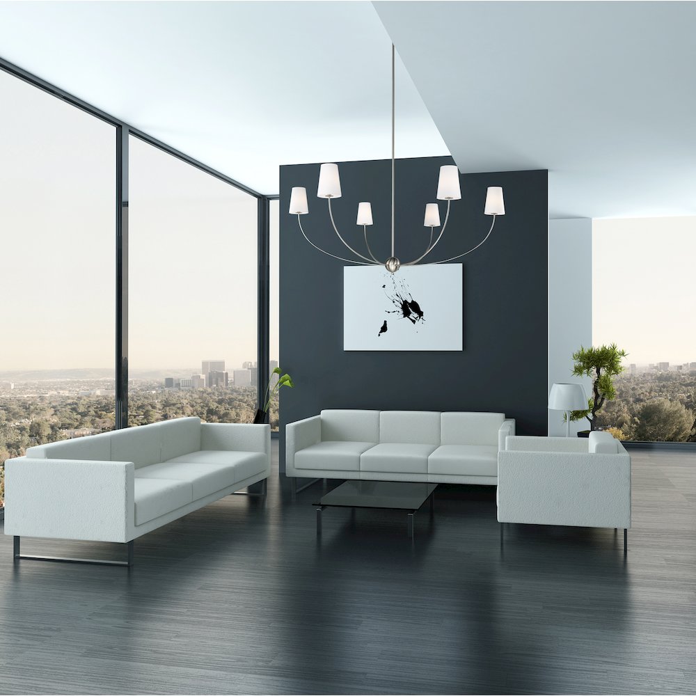 Z-Lite 6 Light Chandelier. Picture 6